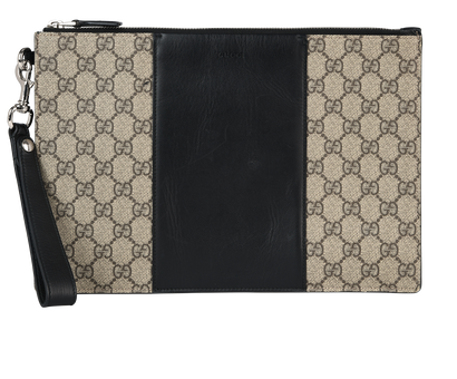 Gucci GG Supreme Pouch, front view